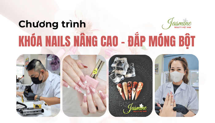 Brochure Nội Dung Đào Tạo Khóa Nails Nâng Cao – Đắp Móng Bột
