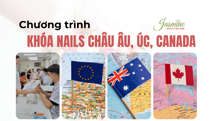 Brochure Nội Dung Đào Tạo Khóa Nails – Châu Âu, Úc, Canada