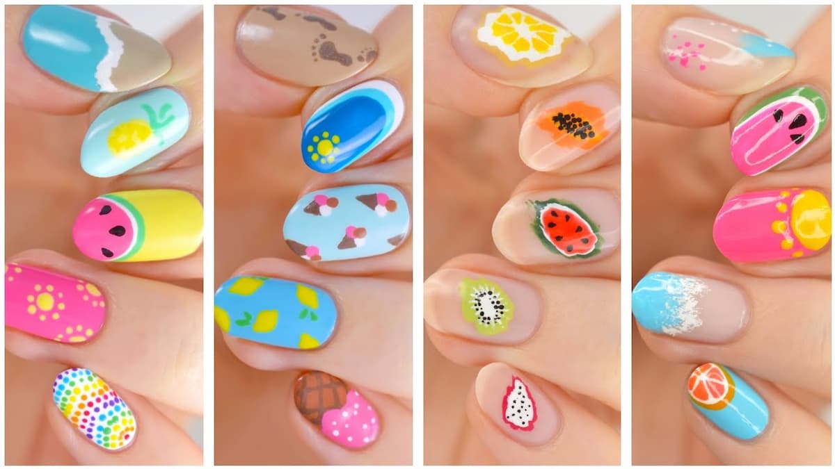 Mẫu nail nghệ thuật – Khóa học nail quốc tế tại Jasmine.