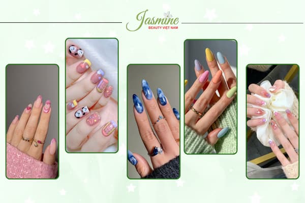 Top 5 Mẫu Nail Đón Lễ Xu Hướng Cùng Jasmine