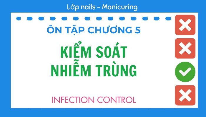 Ôn tập Chương 5 lớp Nails – Manicuring