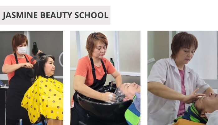 Chị Hồng Vân chính thức ở hữu Cosmetology License California sau khóa học tại Jasmine Việt Nam