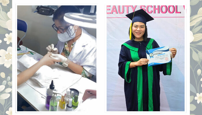 Jasmine Beauty School Việt Nam tự hào chúc mừng học viên Trương Thị Thùy Trâm đã xuất sắc thi lấy bằng Nail California