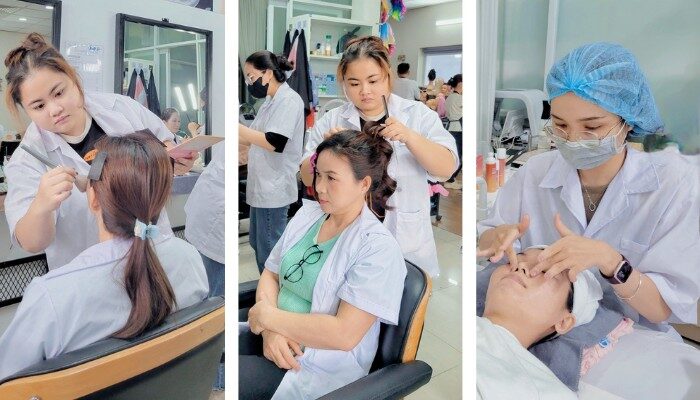 Khi nào học viên bắt đầu làm khách thật?